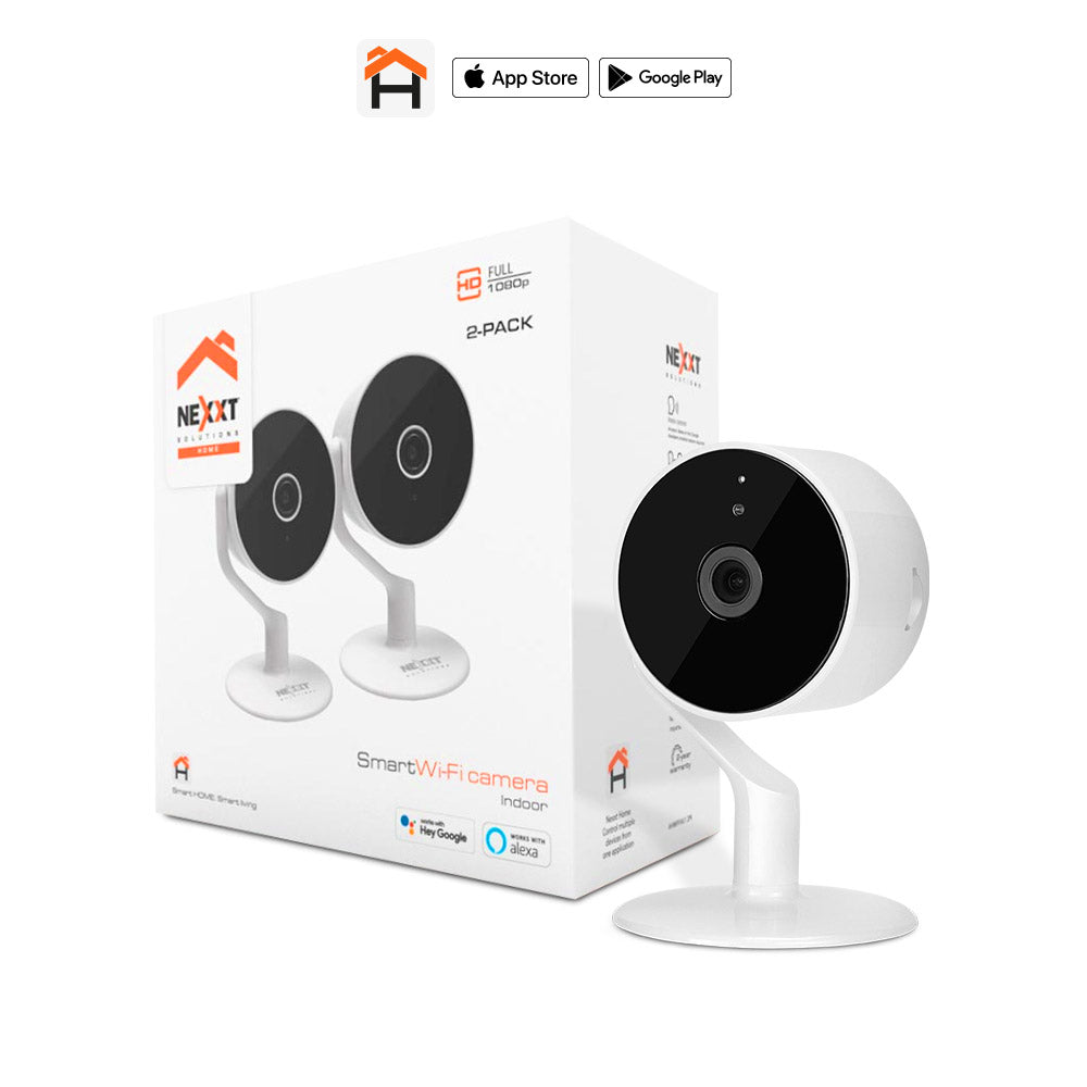 NEXXT SOLUTIONS AHIMPFI4U12PK Cámara Inteligente Wi-Fi para Interior 1080p 2Pack
