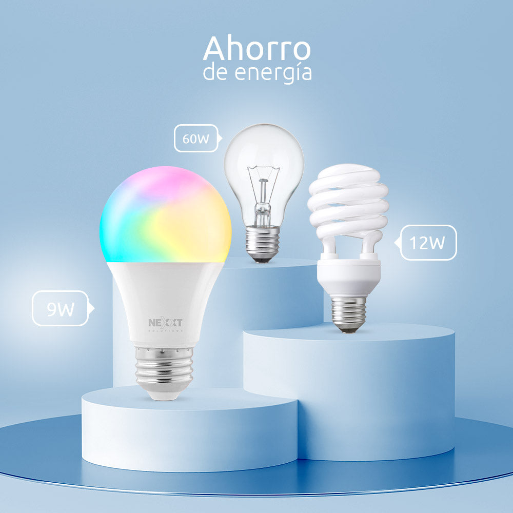 NEXXT SOLUTIONS NHB-C120M Foco LED WIFI Inteligente Multicolor