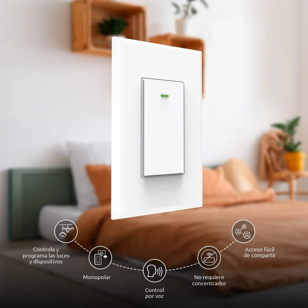 NEXXT SOLUTIONS NHE-S100 Interruptor Inteligente Monopolar WiFi