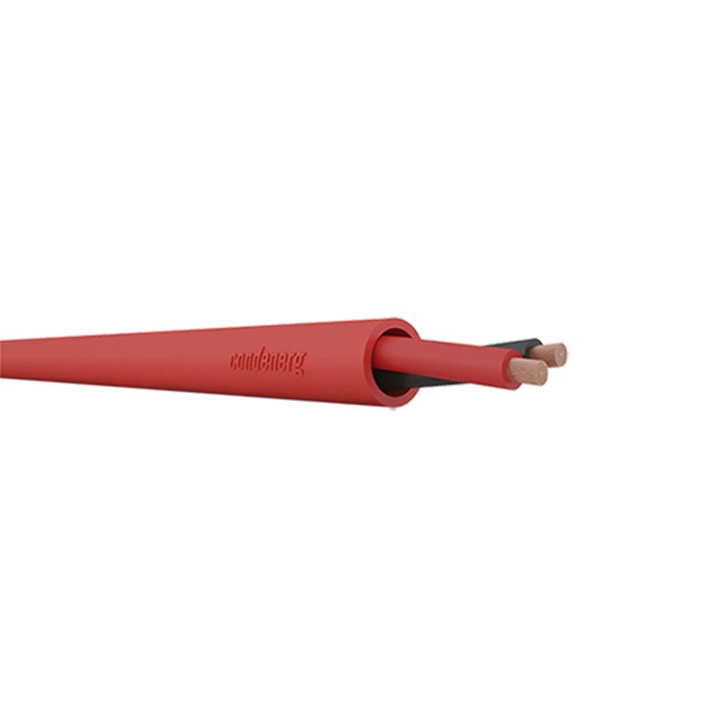 Cable FPL/P/R calibre 2x14 LSZH CONDENERG 700225R/B cable flexible para deteccion de incendio color rojo x 305m FIRE Z1Z1-K - ARTEUS