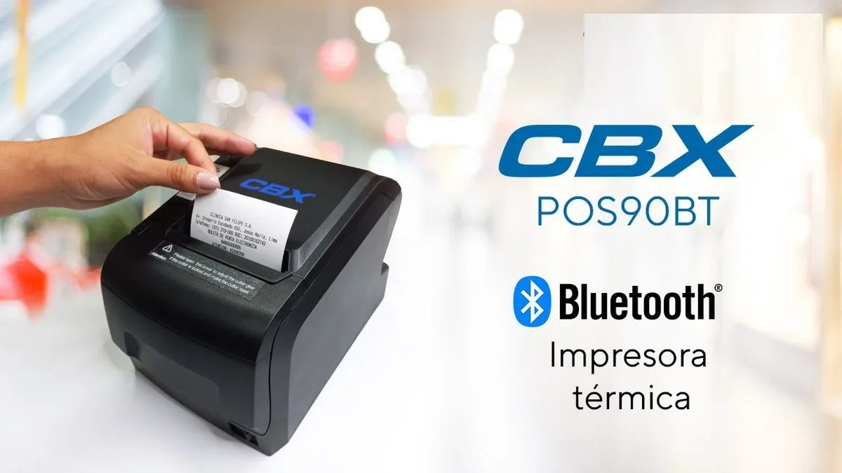 CBX POS-90BT Impresora Térmica Ticketera 250mm/seg Corte automático BT USB