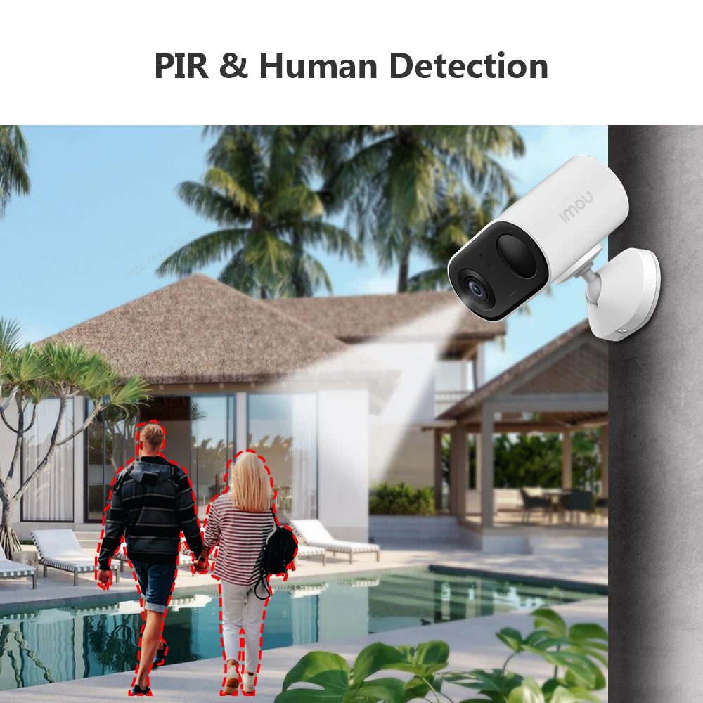 IMOU CELL GO 2K Cámara de Seguridad WiFi 3MP con Bateria IPC-B32N-V2