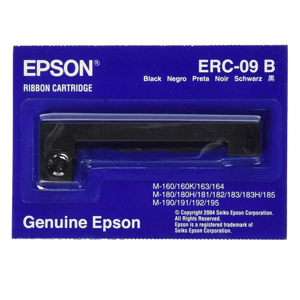 EPSON ERC-09B Cartucho de cinta negra para impresora