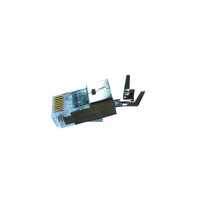 Conector RJ45 Cat6 FTP, MMC MMMCRJ45SC6BW1 Blindado. Pack x 100 unid - ARTEUS