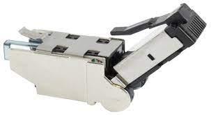 Conector RJ45 Cat6A, MMC MPLAG6AFS Blindado FTP. 135 grados de apertura. Conexion sin herramientas - ARTEUS