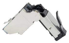 Conector RJ45 Cat6A, MMC MPLAG6AFS Blindado FTP. 135 grados de apertura. Conexion sin herramientas - ARTEUS