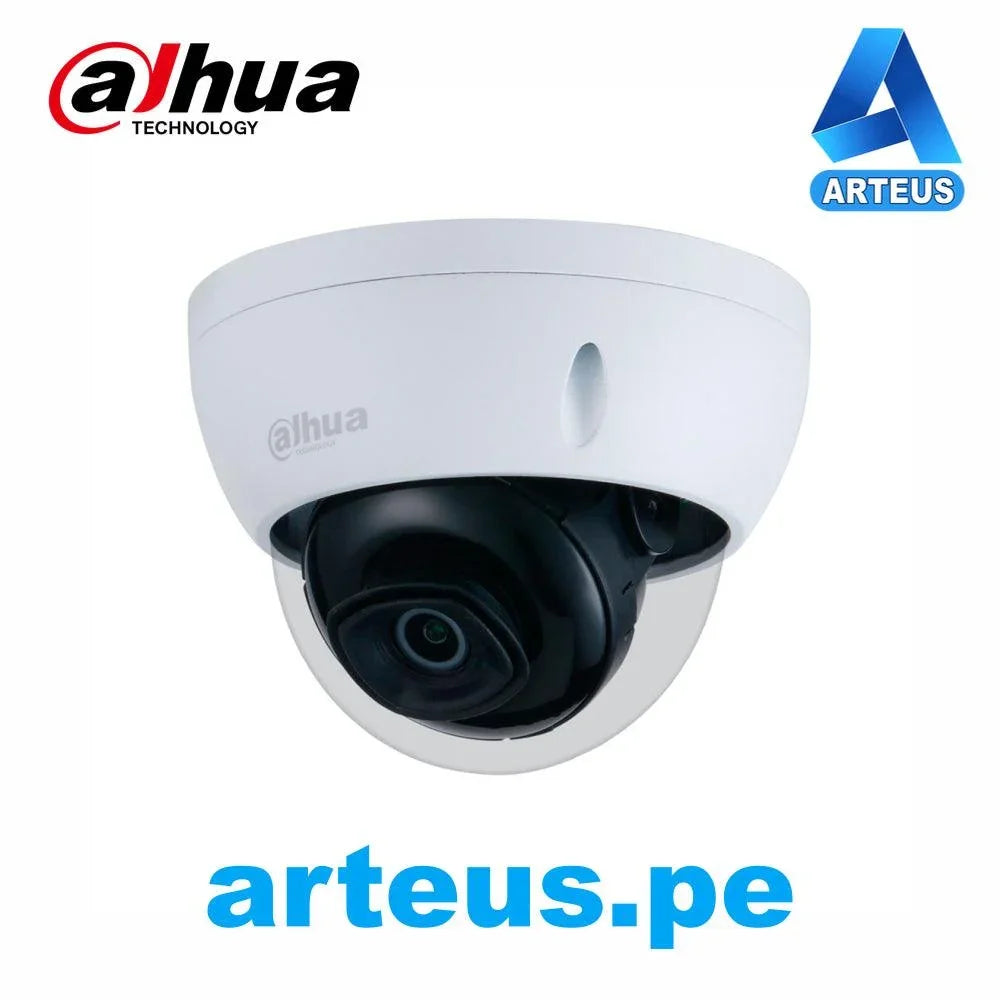Cámara de vigilancia domo Dahua 4K de 8MP para seguridad, con lente de 2.8mm y visión nocturna