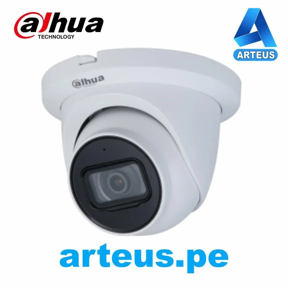 Cámara de vigilancia domo Dahua IP 2K, 4MP, lente 2.8mm, visión nocturna, micrófono
