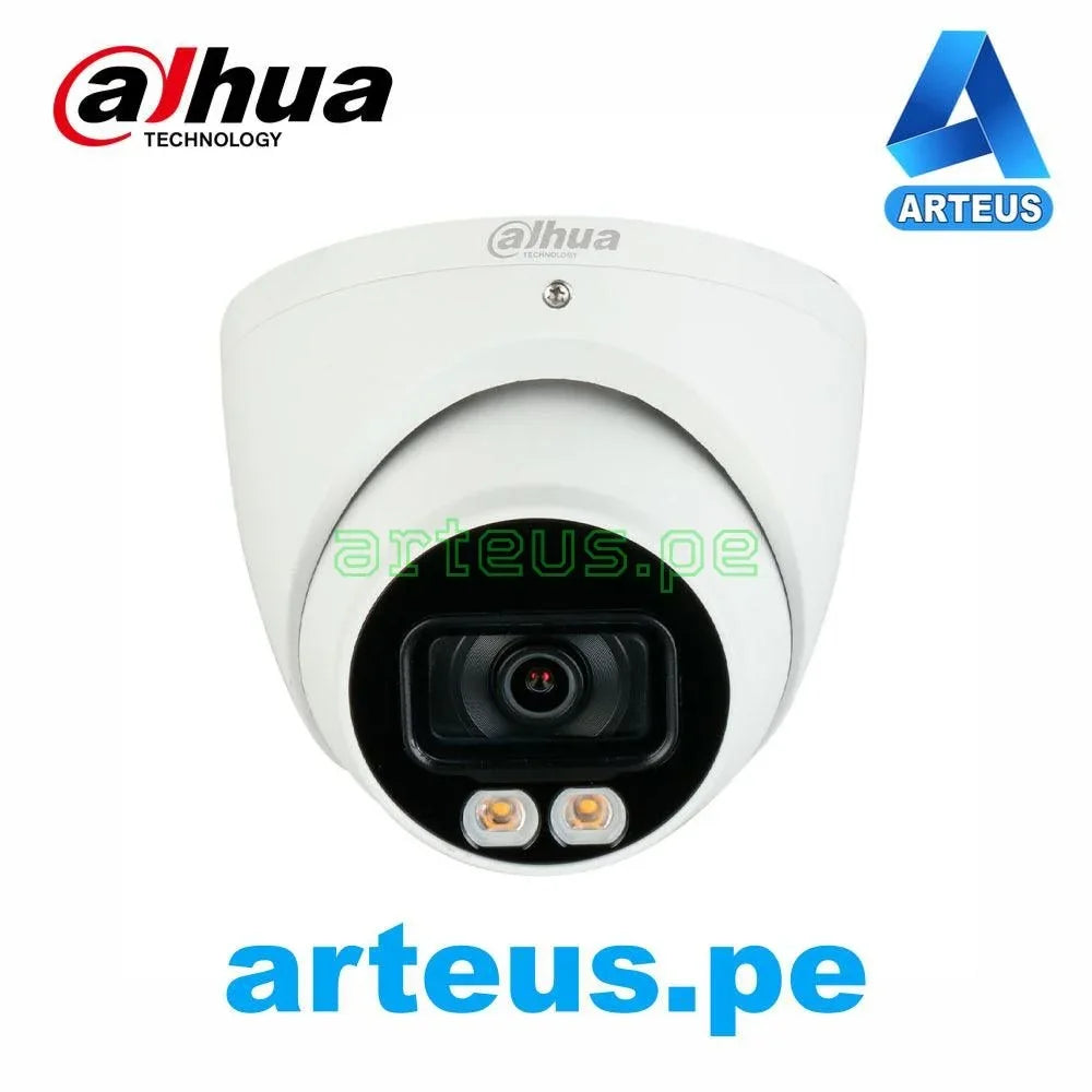 Cámara de vigilancia domo Dahua HD con lente 2.8mm, visión nocturna y micrófono