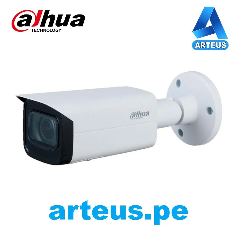 Cámara de vigilancia IP Dahua tipo tubo 4K, 8MP, lente motorizado, visión nocturna, IR