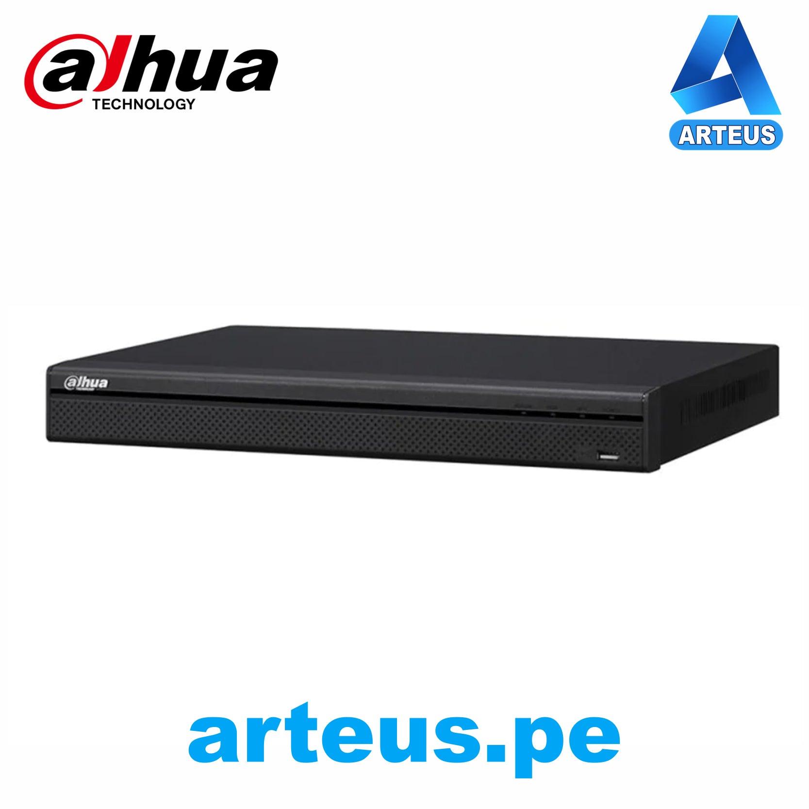 Grabador XVR Dahua 32 canales negro para videovigilancia, compatible con cámaras IP