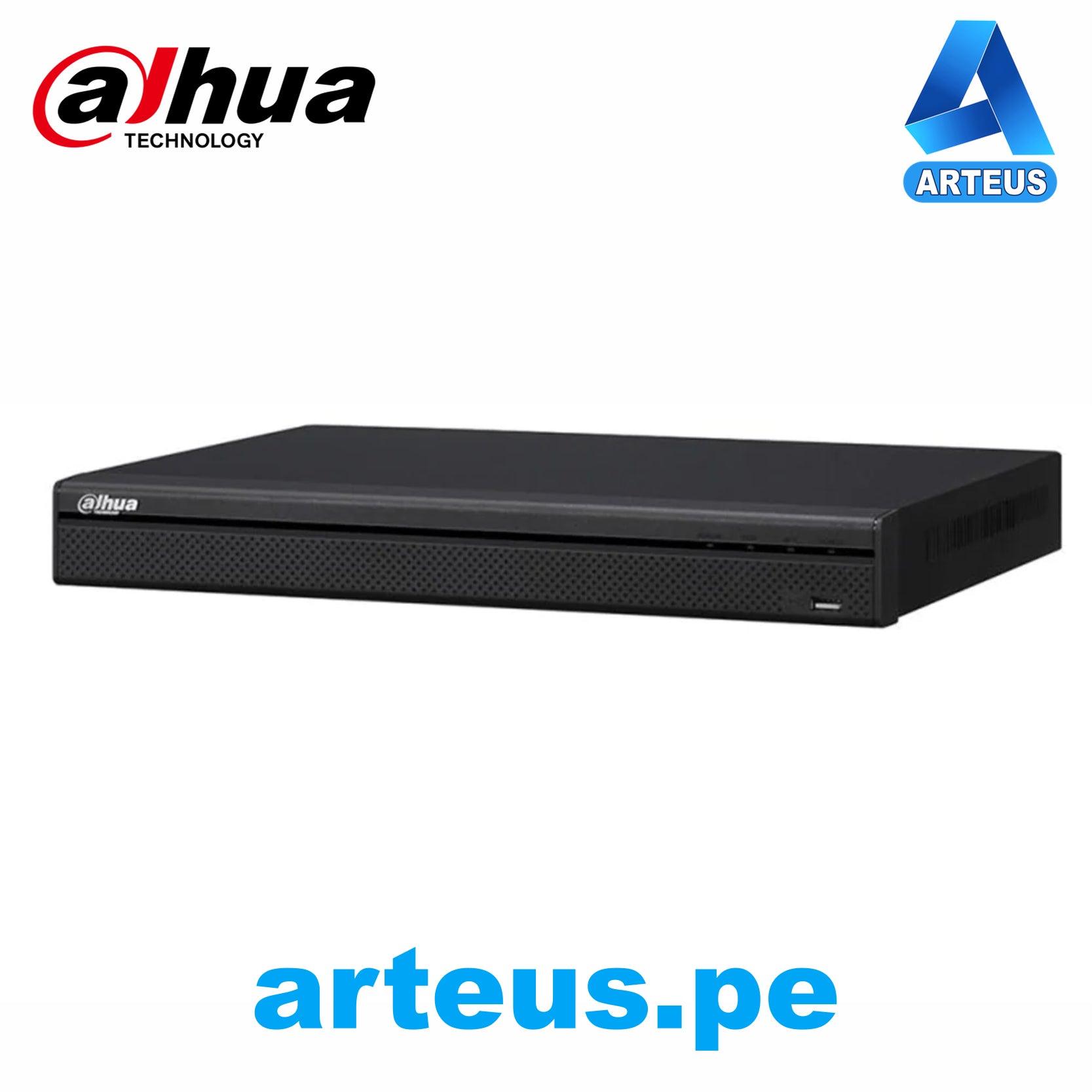 Grabador XVR Dahua de 16 canales, color negro, para sistema de videovigilancia CCTV IP
