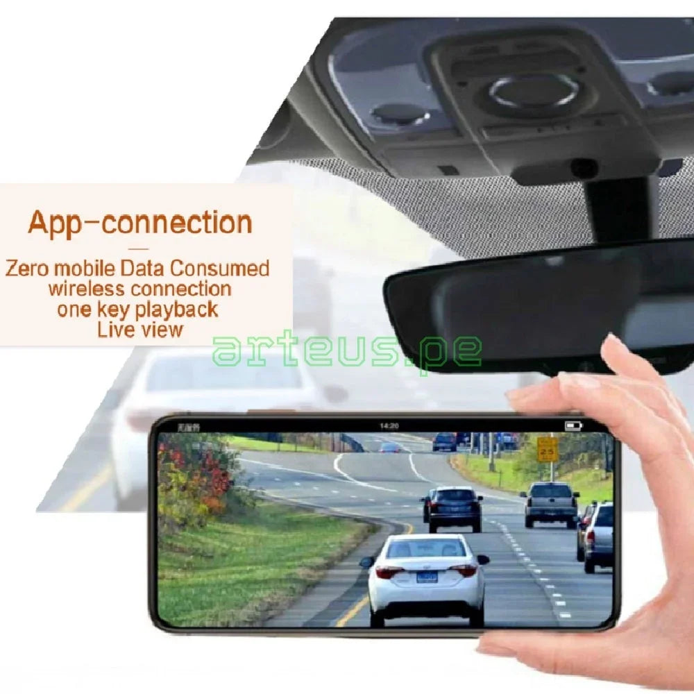 HIKVISION AE-DC2018-K2 Dash Cam Cámara de Seguridad WiFi 2MP para Vehículo