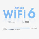 TP-LINK DECO X10 3-PACK Whole Home Mesh Wi-Fi 6 System AX1500. Dual Band AI. Pack x 3