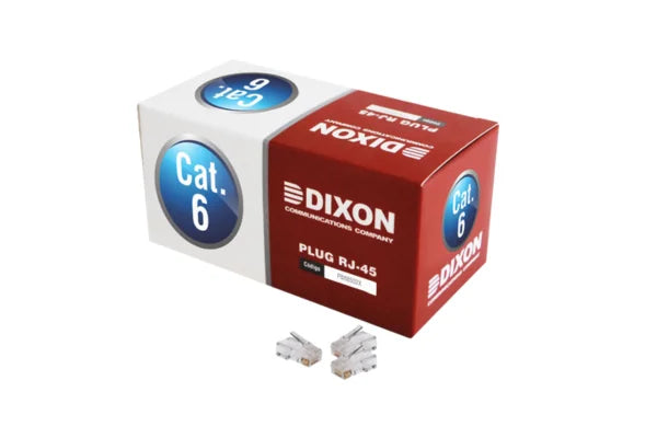 DIXON PB88502X-CN Plug RJ454 Cat 6 x 100unid