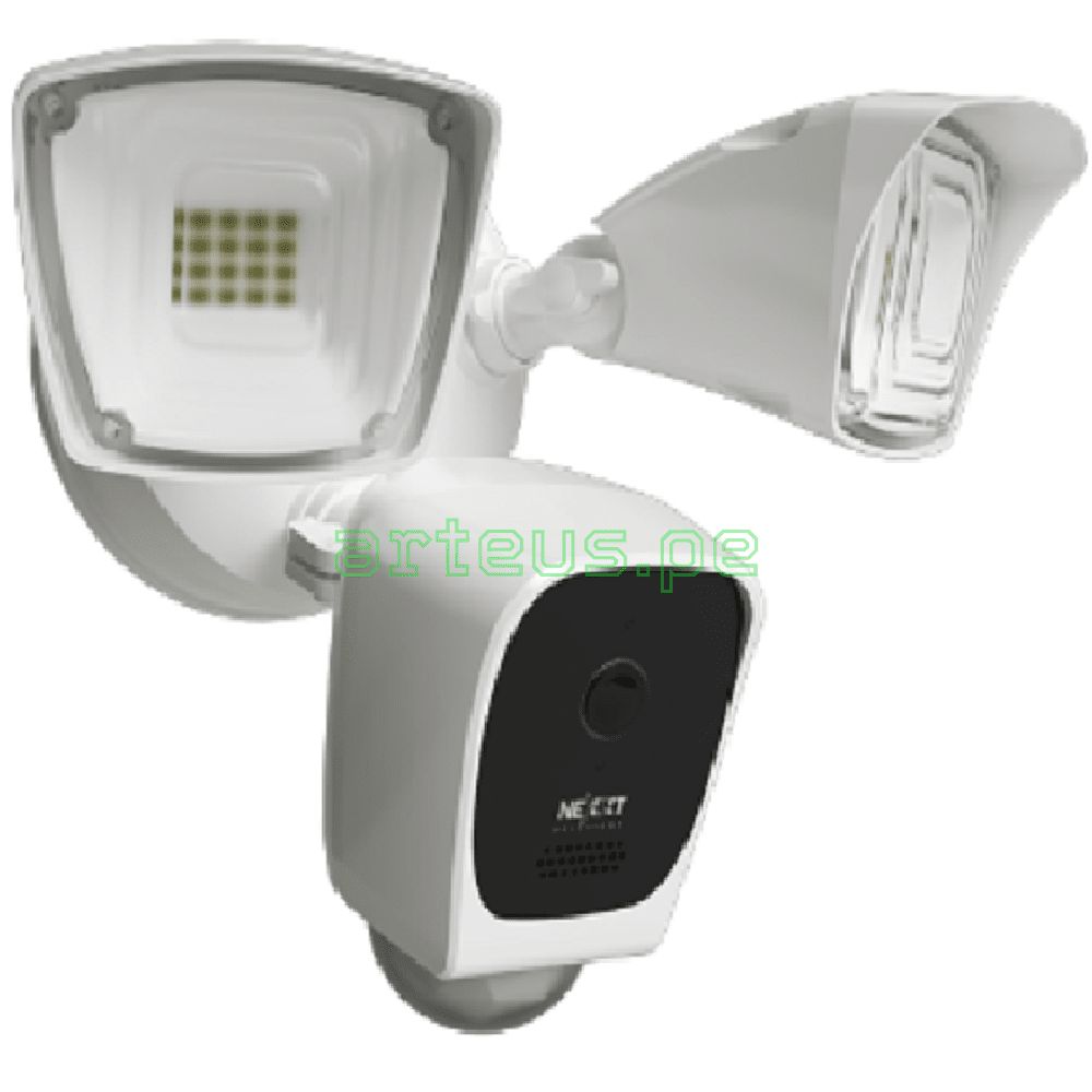 NEXXT SOLUTIONS NHC-F610 Cámara de Seguridad WIFI Con Proyector Activado por Movimiento