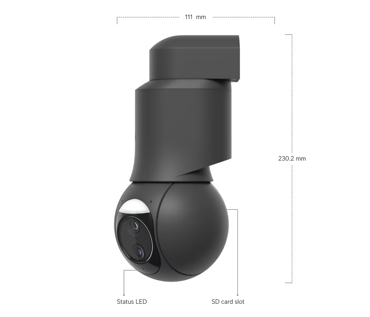 UBIQUITI UVC-G6-PTZ-B Cámara de Seguridad IP PTZ 8MP 4K PoE+ IA