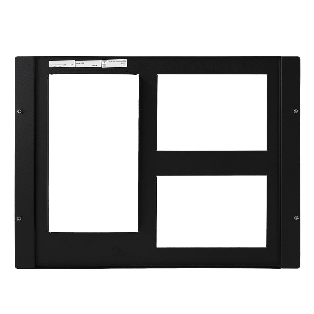 NOTIFIER DPA-2B Marco placa protector de dos filas para DVC