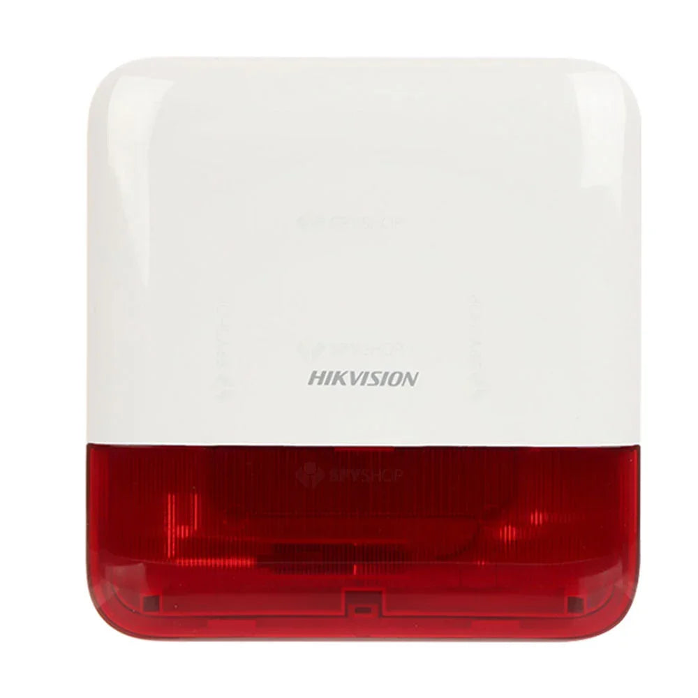 HIKVISION DS-PS1-E-WB/Red AX PRO Sirena Inalámbrico para Exterior Rojo