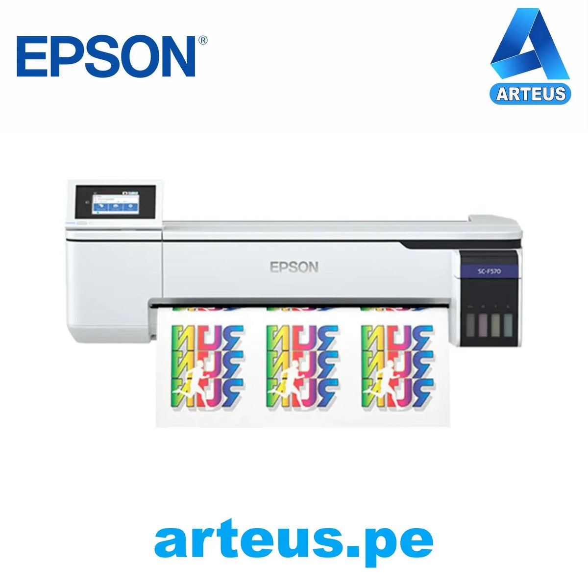 EPSON F570 - IMPRESORA DE SUBLIMACION SURECOLOR F570, USB 3.0, WLAN (802.11B/G/N), LAN GBE - ARTEUS