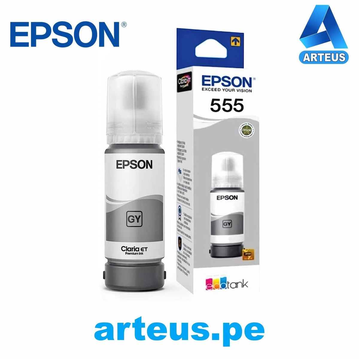 EPSON T555520-AL - BOTELLA DE TINTA GRIS - ARTEUS