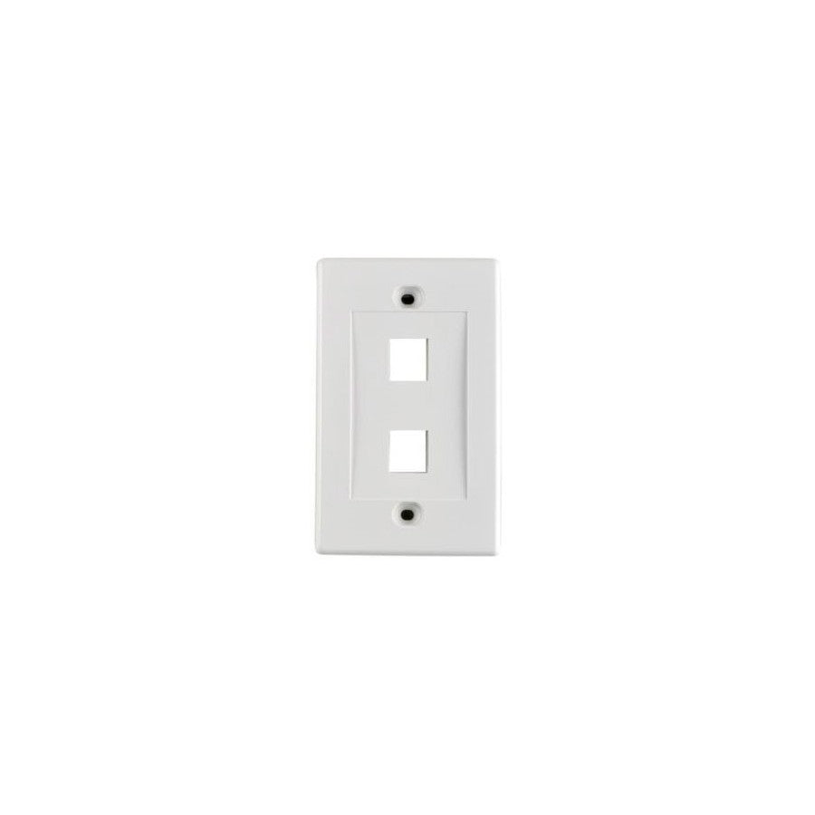 SATRA 0111020201 Faceplate Placa de Pared Simple 2 Punto
