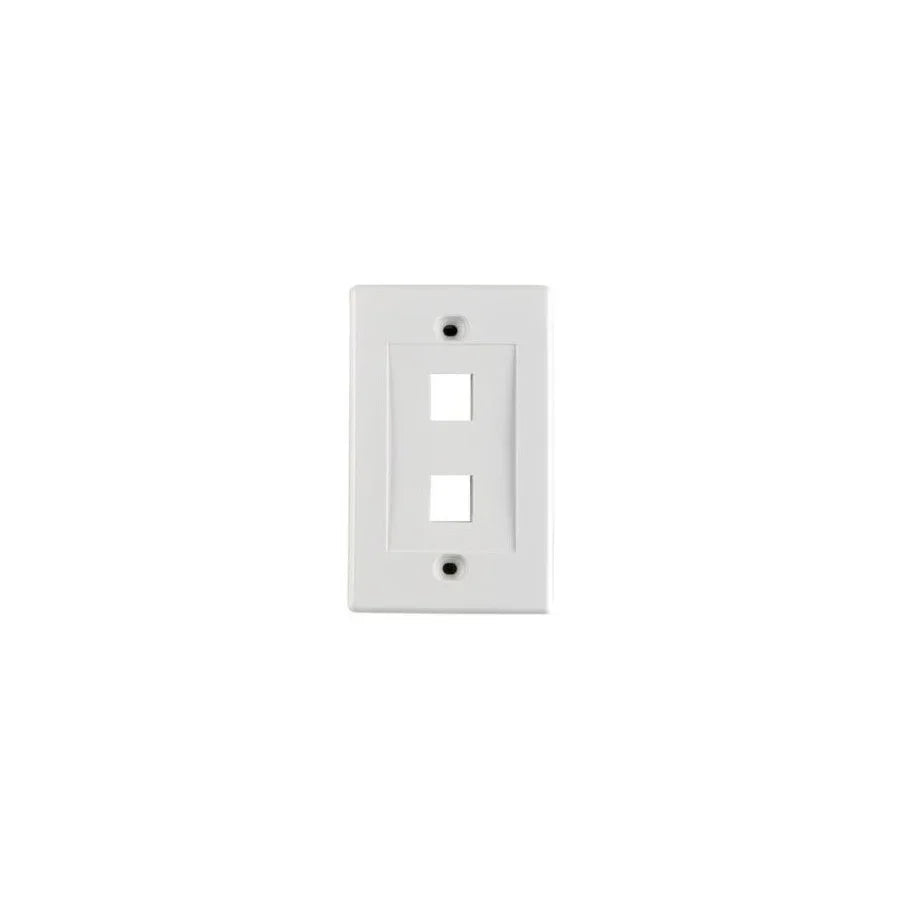 SATRA 0111020201 Faceplate Placa de Pared Simple 2 Punto