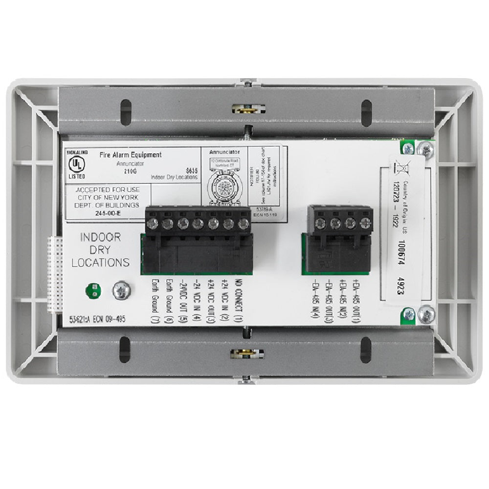 NOTIFIER FDU-80 Teclado anunciador remoto LCD 80 caracteres para NFS-320/NFS2-640