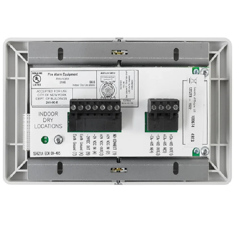 NOTIFIER FDU-80 Teclado anunciador remoto LCD 80 caracteres para NFS-320/NFS2-640