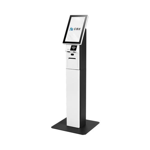 CBX KPOS-6210E Kiosco Autoservicio Pantalla Tactil 21.5" Escaner 2D Impresora Termica