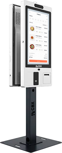 CBX KPOS-S32 Kiosco Autoservicio Pantalla Tactil 32" Escaner 2D Impresora Termica