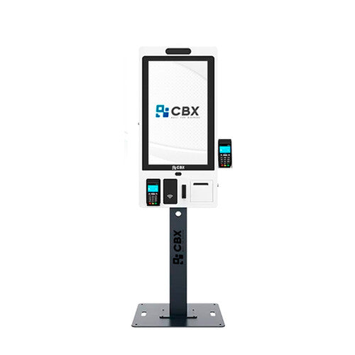 CBX KPOS-S22 Kiosco Autoservicio Pantalla Tactil 21.5" Escaner 2D Impresora Termica