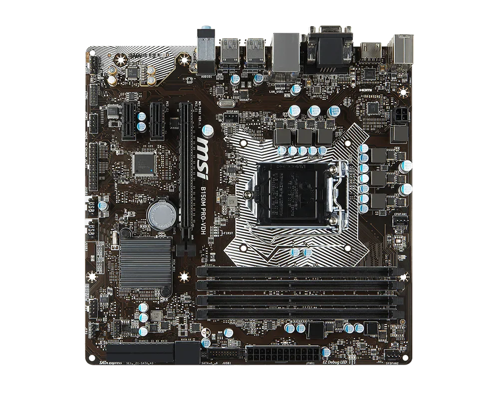 MSI B150M PRO-VDH Placa Madre Intel B150