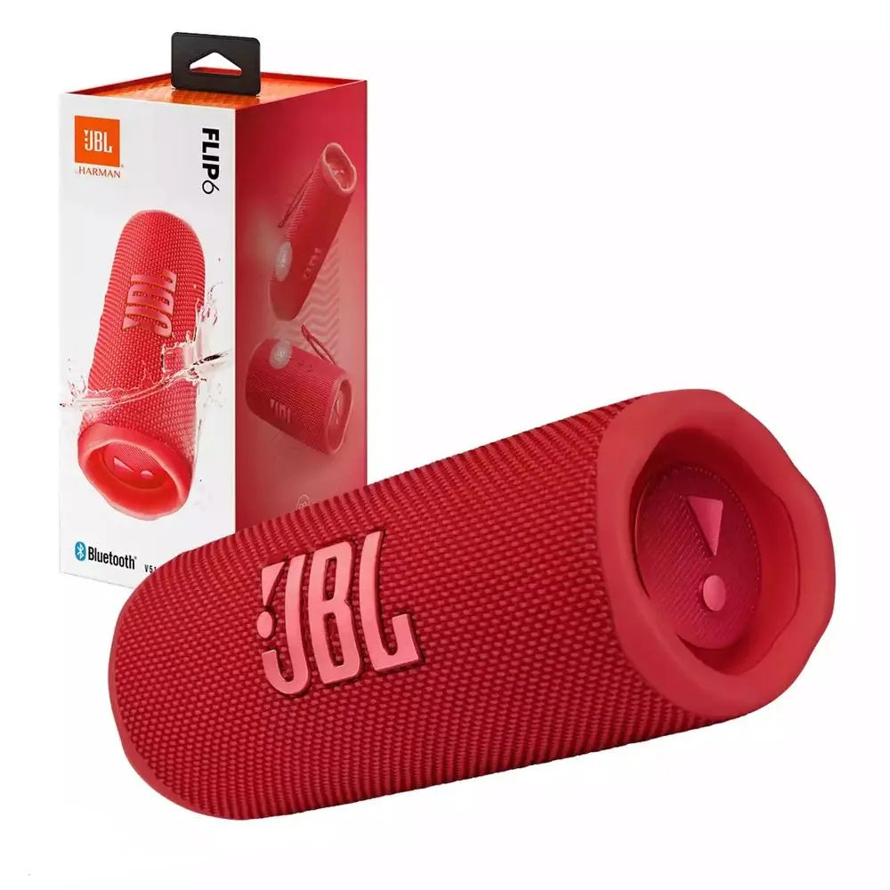 JBL FLIP 6, Parlante Inalámbrico BT a prueba de agua Rojo - JBLFLIP6REDAM