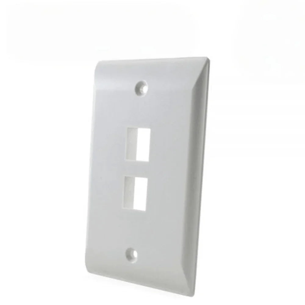 COMMSCOPE 1-2111022-3 Placa de Pared 2 Puertos Simple Blanco