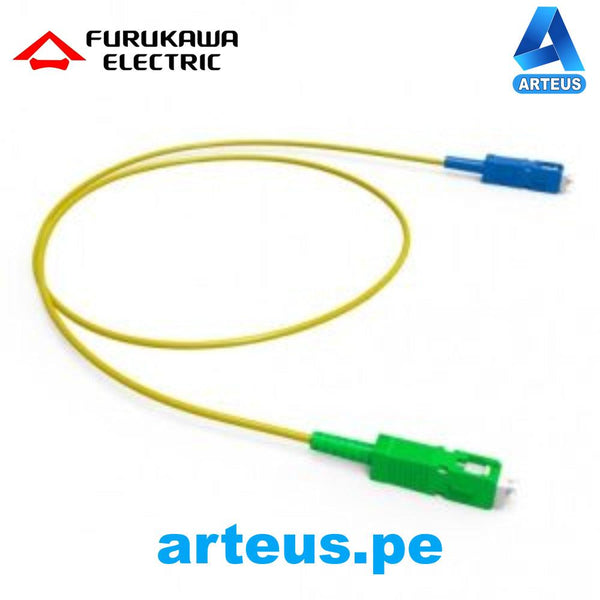 FURUKAWA 33002902, Patch cord óptico monofibra conectorizado sm g-652d sc-apc-sc-apc 3.0m - lszh - amarillo - ARTEUS