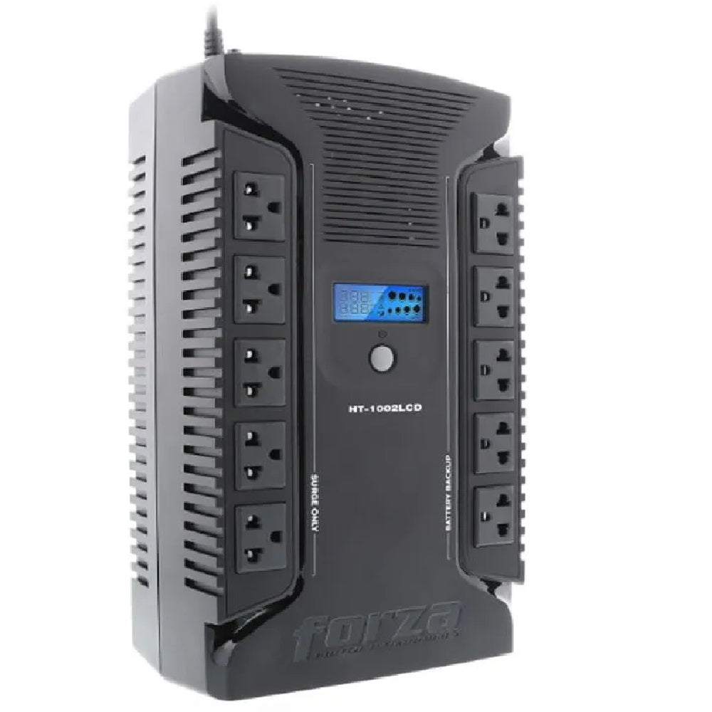 FORZA HT-1002LCD UPS Línea Interactiva 1000VA 600W 10 tomas