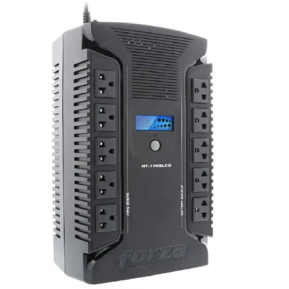 FORZA HT-1002LCD UPS Línea Interactiva 1000VA 600W 10 tomas