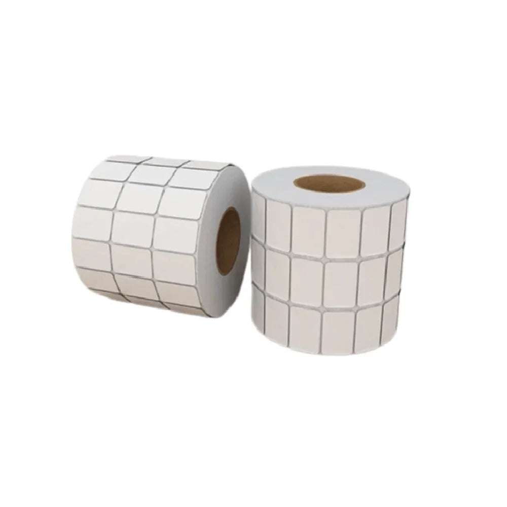CBX CT00130-075-31 Etiquetas Autoadhesivas 1,3" x 0,75" x 3 Columnas Core 1" Rollo x 6,000 Etiquetas