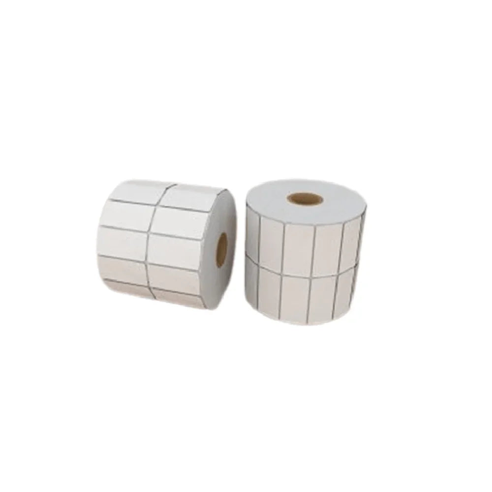 CBX TT000200-100-21 Etiquetas Autoadhesivas 2" x 1" x 2 Columnas Core 1" Rollo x 3,000 Etiquetas