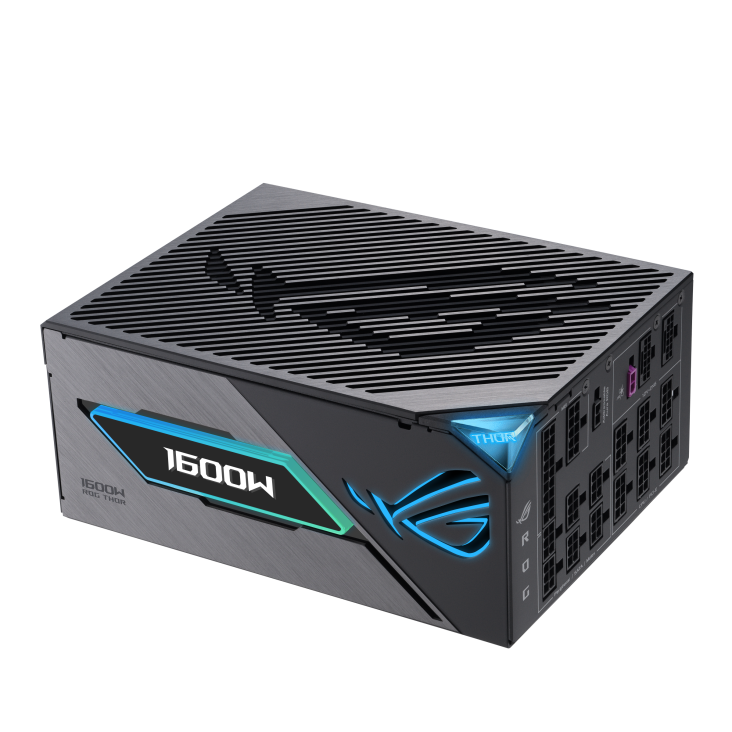 ASUS ROG THOR 1600T3 GAMING Fuente de Poder 1600W ATX PLATINUM 80 PLUS