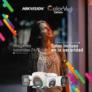 Câmera de segurança analógica Colorvu HIKVISION DS-2CE70DF0T-PF 2MP 2,8 mm