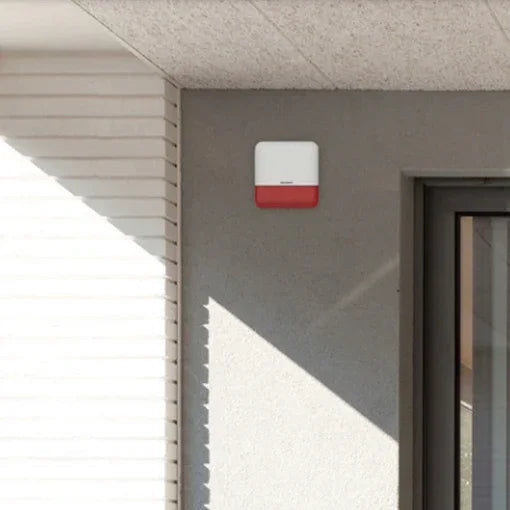 HIKVISION DS-PS1-E-WB AX PRO Sirena Inalámbrica para Exterior Azul