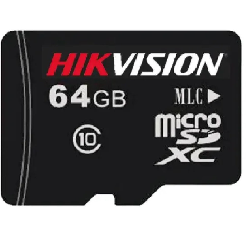 HIKVISION HS-TF-D1/64G Memoria MicroSD 64GB. Almacenamiento de video para cámaras de videovigilancia 24x7