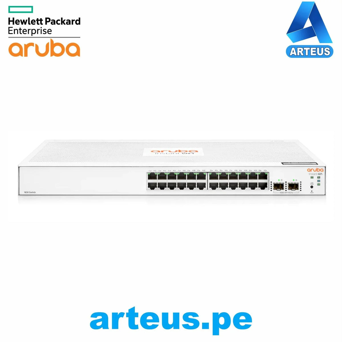 HPE ARUBA JL812A - CONMUTADOR ARUBA INSTANT ON 1830 24G 2 SFP - ARTEUS