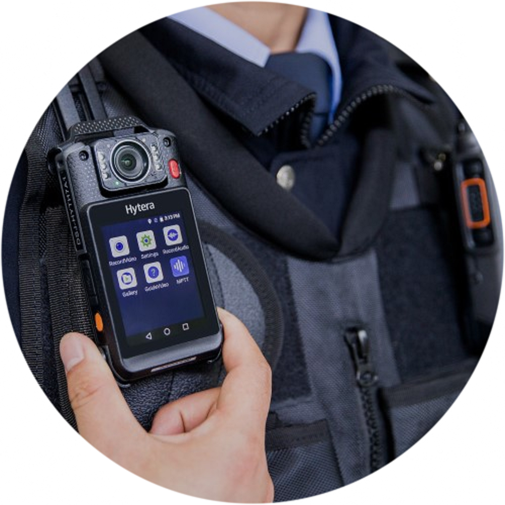 HYTERA VM780 Bodycam radio corporal micrófono altavoz remoto IP68