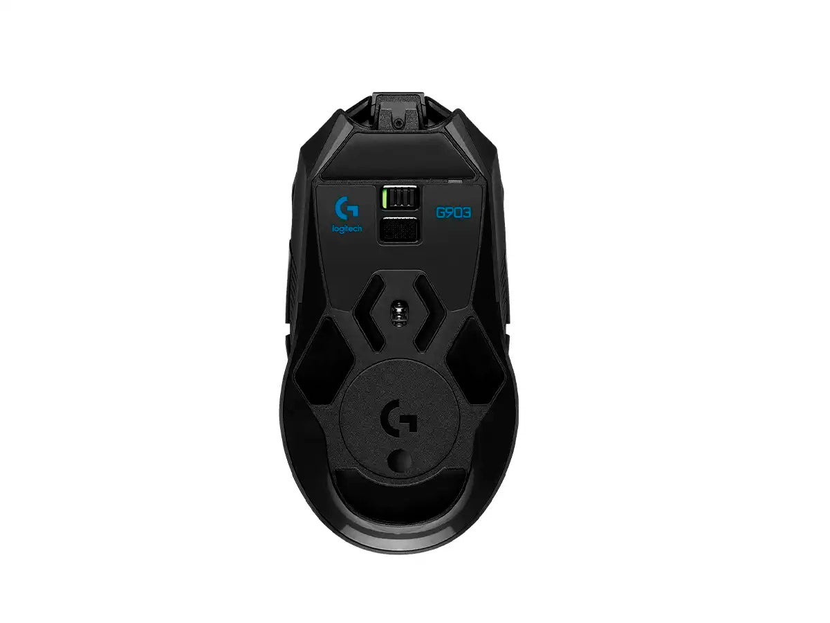 LOGITECH 910-005670 Mouse Inalámbrico G903 HERO LIGTHSPEED RGB Negro
