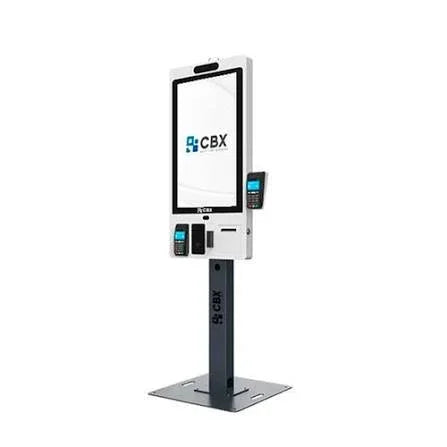 CBX KPOS-S22 Kiosco Autoservicio Pantalla Tactil 21.5" Escaner 2D Impresora Termica
