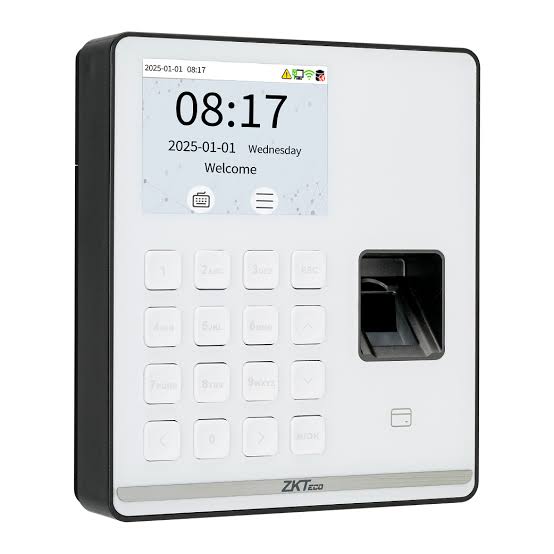 ZKTECO SENSEFP M1 Control de Asistencia Blanco Con Lector de Huella y Tarjeta