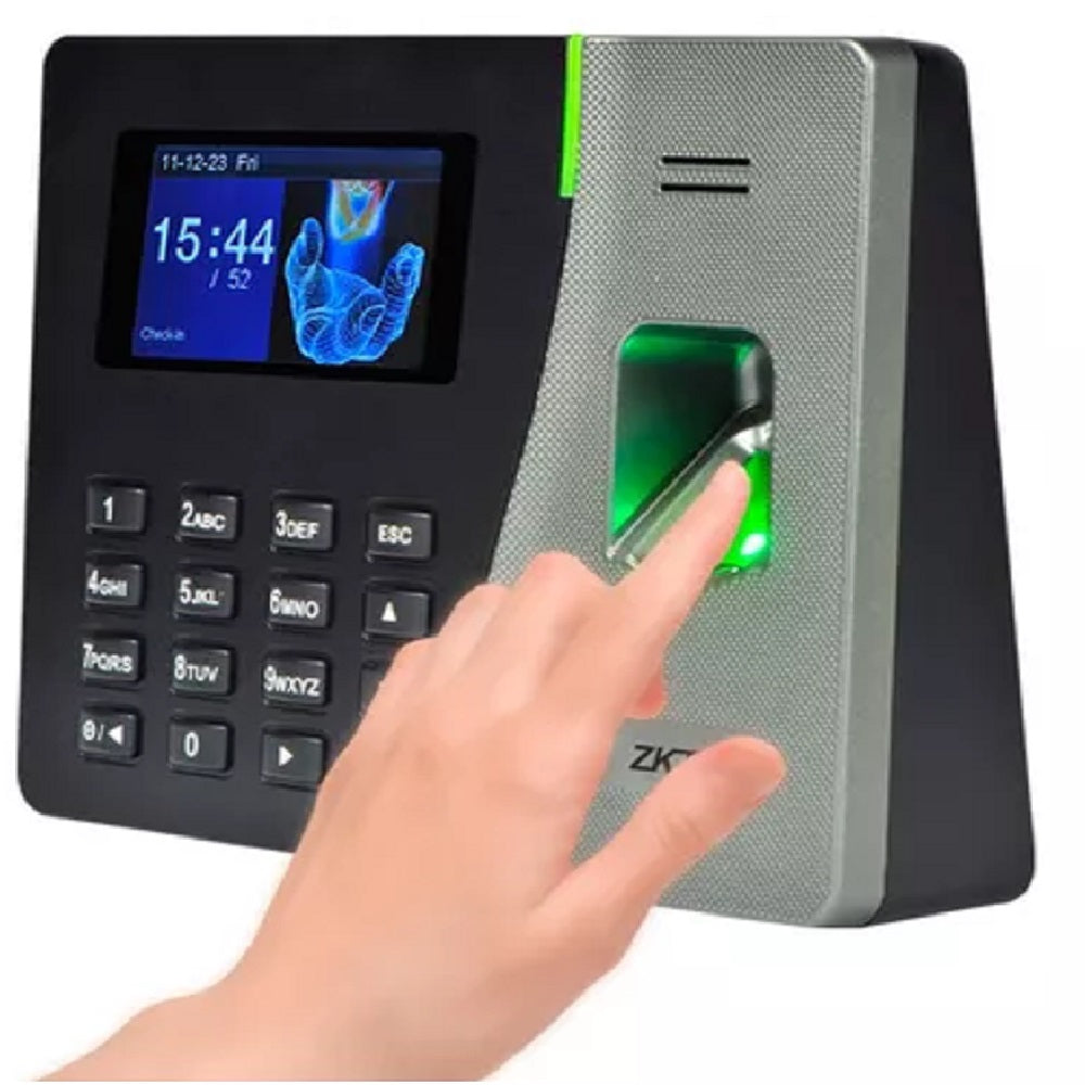 ZKTECO K20 PRO Control de Asistencia y Acceso con Lector de Huella, Tarjeta y PIN. Respaldo de Energía